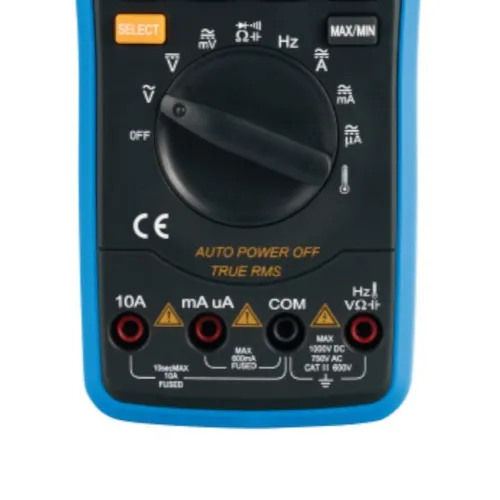 Multímetro digital portátil CAT III 600V True RMS - ET-1639A