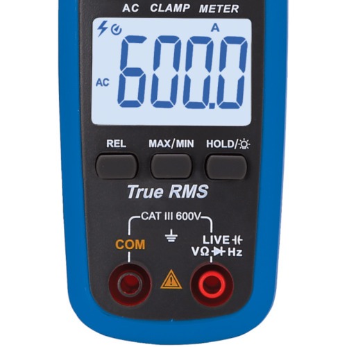 Alicate amperímetro digital CAT III 600V True RMS - ET-3155 Alicate amperímetro digital CAT III 600V True RMS - ET-3155