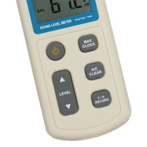 Decibelímetro digital com medição 30 à 130 dB - MSL-1355B