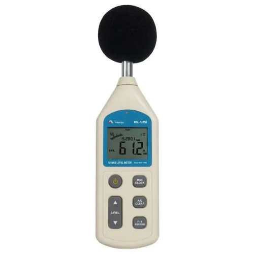 Decibelímetro digital com medição 30 à 130 dB - MSL-1355B