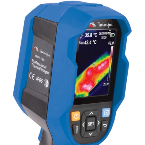 Cmera trmica pontual infravermelha 640 x 480 pixels -10C a 400C - MTV-120