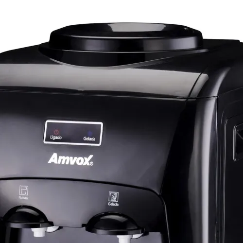 Bebedouro de mesa refrigerado eletrônico - preto - ABB 240  110V/220V