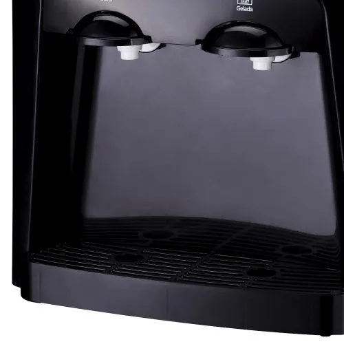 Bebedouro de mesa refrigerado eletrônico - preto - ABB 240  110V/220V