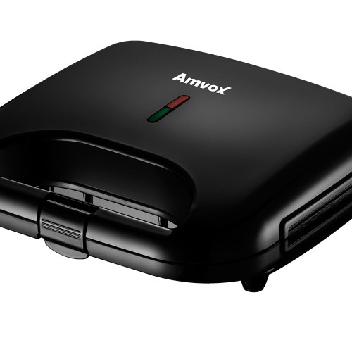 Sanduicheira Grill antiaderente 750 watts - AMS 370 Black  110V