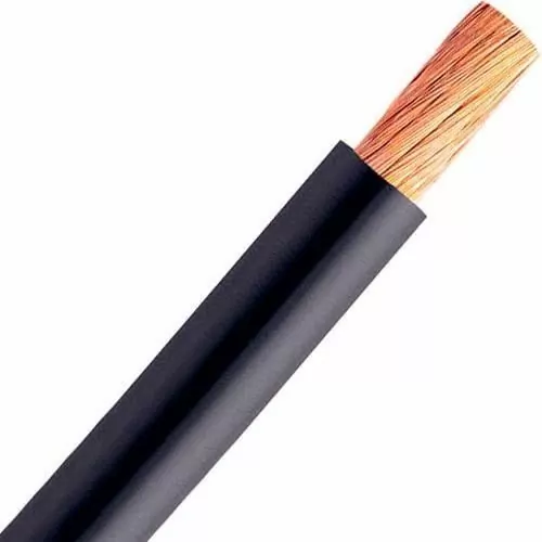 Cabo condutor elétrico para solda 25 mm - (vendido por metro)