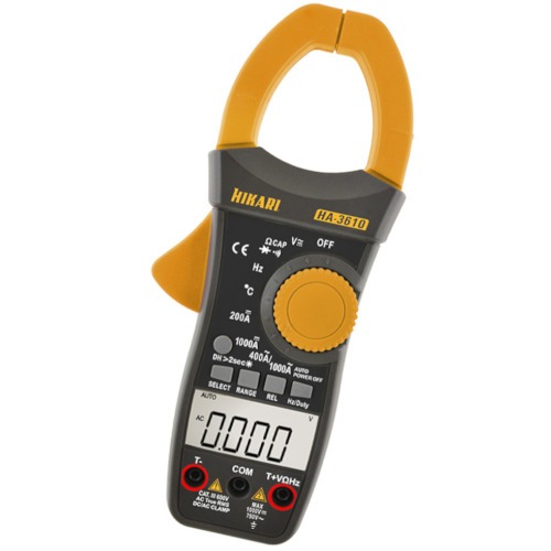 Alicate amperímetro digital CAT III 600V - HA-3610 Alicate amperímetro digital CAT III 600V - HA-3610