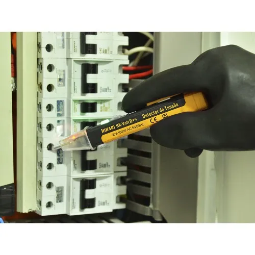 Detector de tensão CAT III 1000V - HK-Volt II