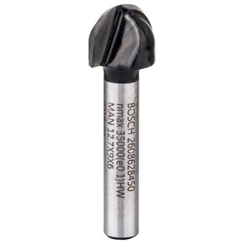 Fresa para madeira com rolamento 12,7 haste 6 mm - Standard