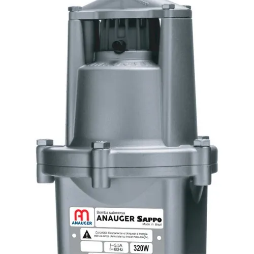 Bomba submersa 320 watts para Água Limpa - SAPPO 5G  110V