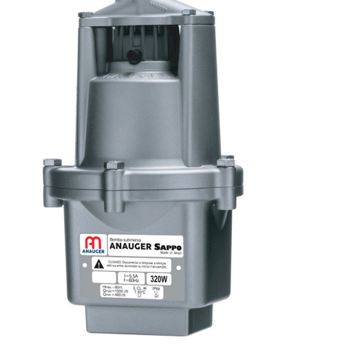 Bomba submersa 320 watts para Água Limpa - SAPPO 5G  220V Bomba submersa 320 watts para Água Limpa - SAPPO 5G  220V