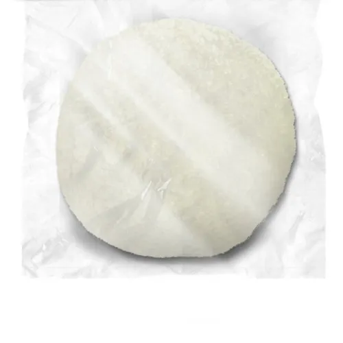 Boina de lã dupla face branca para polimento 8