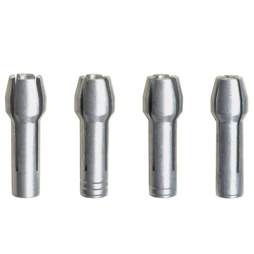 Kit com 4 pinças e 1 porca para Micro Retífica - 4485