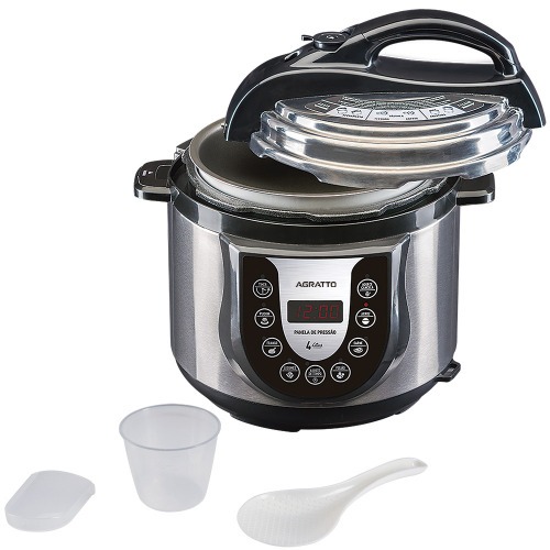 Panela de presso eltrica digital 4L 800 watts - PED  220V