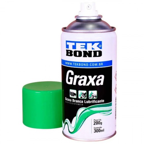 Graxa branca em spray 300 ml - TEKSPRAY Graxa branca em spray 300 ml - TEKSPRAY
