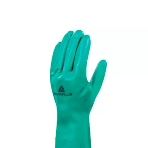 Luva de látex nitrílica flocada 33 cm G