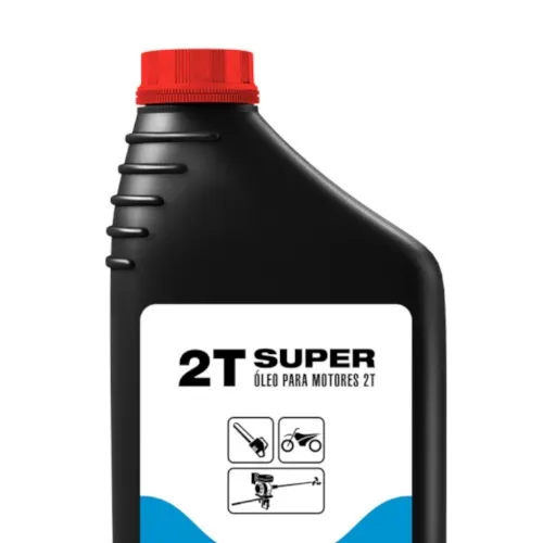 Óleo para motor motosserra e roçadeira 500 ml - 2TSUPER