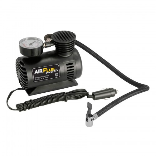 Mini compressor portátil analógico 12 volts - Air Plus Mini compressor portátil analógico 12 volts - Air Plus