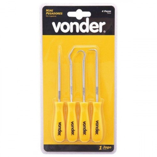 Mini pegadores de peas com 4 peas
