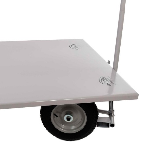 Carro plataforma com tampo em ao 600 kg - PA01050600