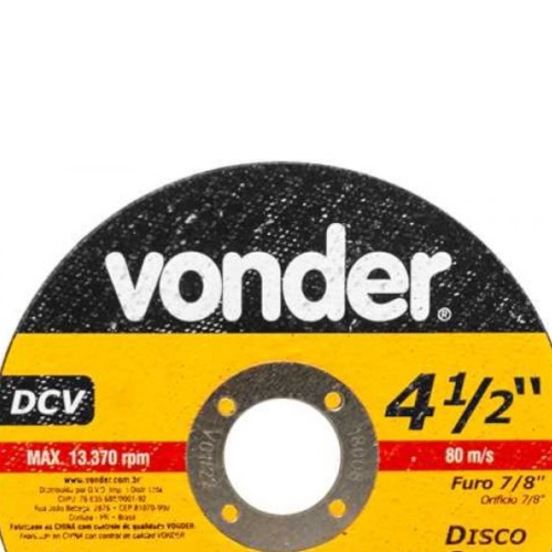 Disco de corte para ao 115 mm x 3,2 mm x 22,23 mm 