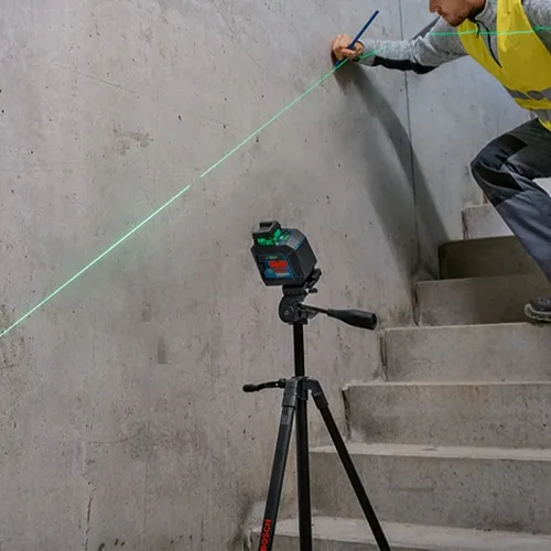 Nível a laser com 2 linhas verdes 360° alcance 10 metros - GLL 2-20 G