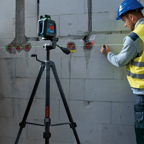 Nível a laser com 2 linhas verdes 360° alcance 10 metros - GLL 2-20 G