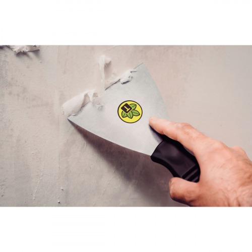 Espátula flexível metálica 8 cm com cabo plástico Espátula flexível metálica 8 cm com cabo plástico