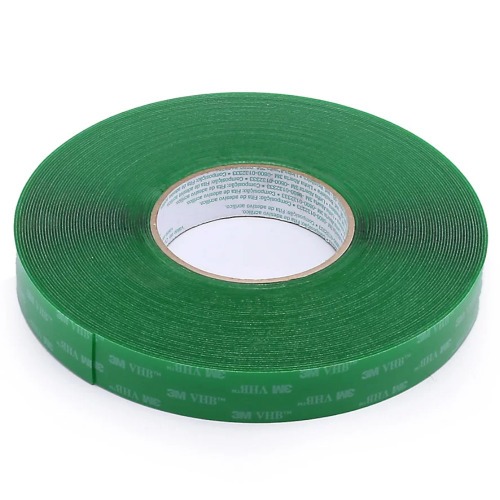 Fita dupla face VHB de adesivo transferível transparente 25 mm x 20 m - 4910 Fita dupla face VHB de adesivo transferível transparente 25 mm x 20 m - 4910