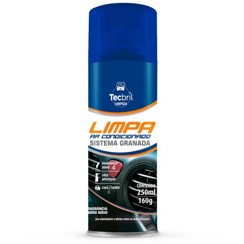 Limpa ar condicionado granada 250 ml - Carro novo