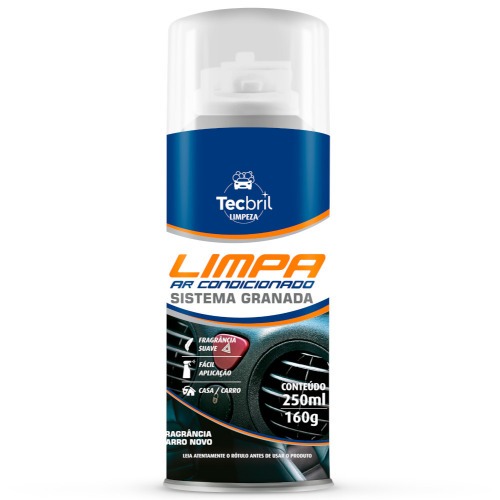 Limpa ar condicionado granada 250 ml - Carro novo