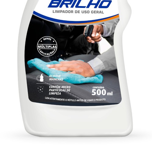 Limpa estofados 500 ml Tec brilho Limpa estofados 500 ml Tec brilho