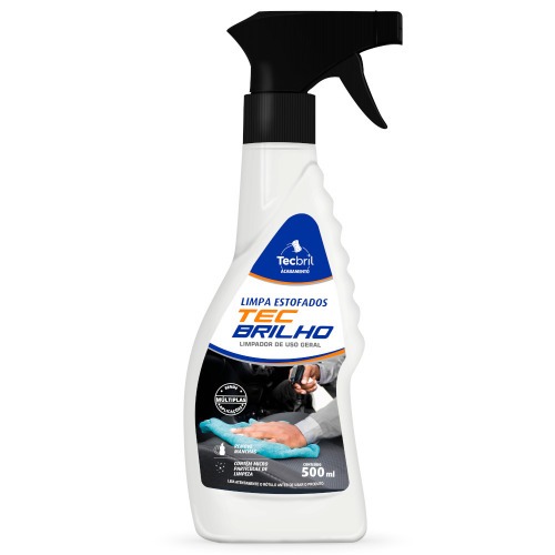 Limpa estofados 500 ml Tec brilho Limpa estofados 500 ml Tec brilho