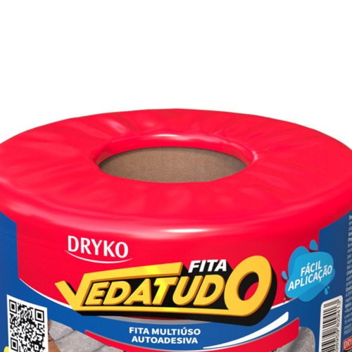 Fita manta asfáltica auto adesiva aluminizada multiuso 10 cm x 10 m - VEDATUDO Fita manta asfáltica auto adesiva aluminizada multiuso 10 cm x 10 m - VEDATUDO