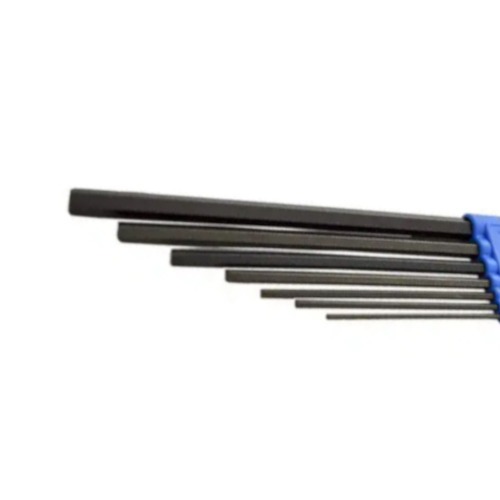 Jogo de chaves allen longa 2 a 8 mm com 7 pe�as - 42 L
