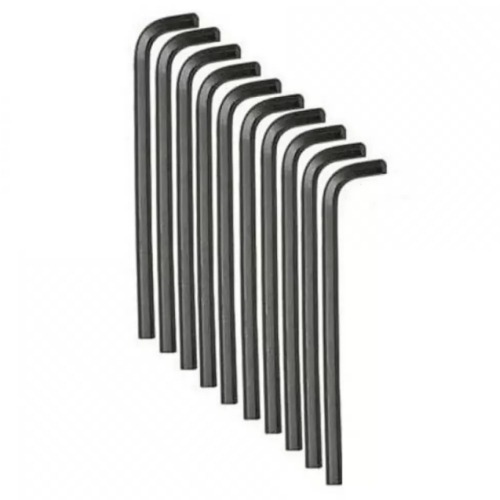 Jogo de chaves allen longa 3 a 14 mm com 10 pe�as - 42 L