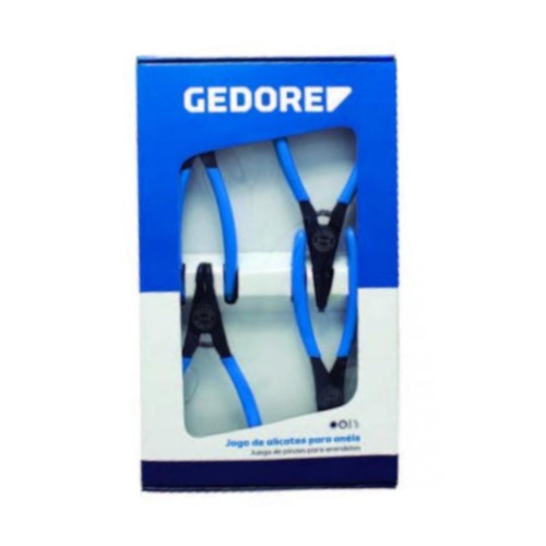 Jogo de alicates para anéis internos e externos C 8000 A Jogo de alicates para anéis internos e externos C 8000 A