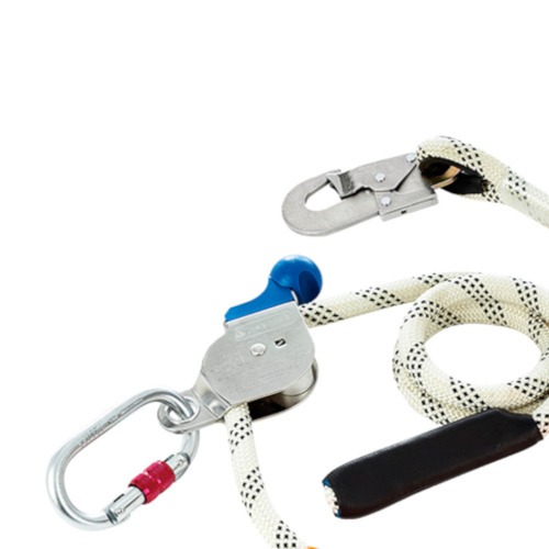 Talabarte de posicionamento regulável 2 m em corda poliamida Talabarte de posicionamento regulável 2 m em corda poliamida