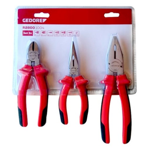 Conjunto de alicates com 3 peças - R28001004 Conjunto de alicates com 3 peças - R28001004