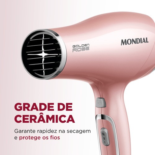 Secador de cabelo 2000 watts Golden rose - SC 32  110V