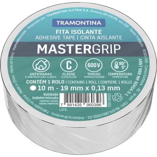 Fita Isolante Classe C 0,13x19 mm Branca 10 m