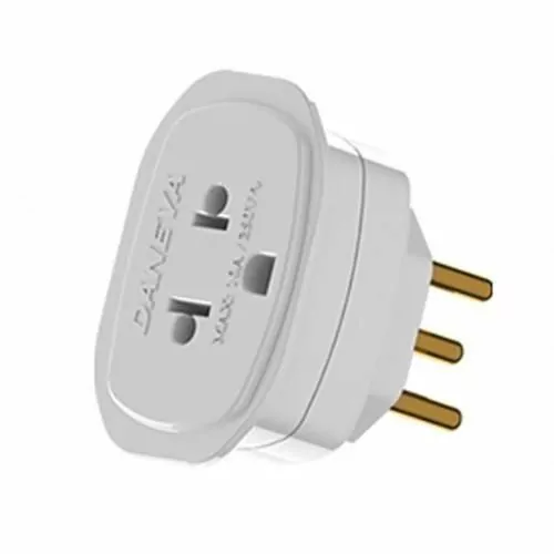 Adaptador universal para tomada 2 pinos