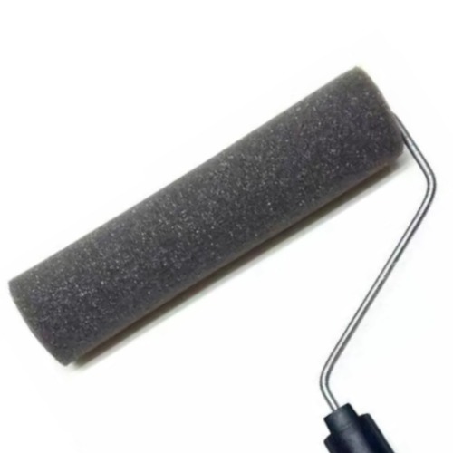 Rolo de espuma para pintura com suporte de 15 cm