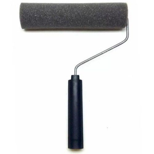 Rolo de espuma para pintura com suporte de 15 cm