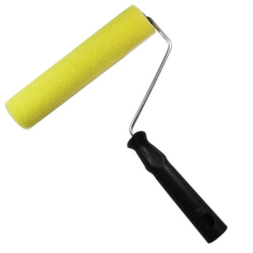 Rolo de espuma para pintura com suporte de 15 cm Rolo de espuma para pintura com suporte de 15 cm