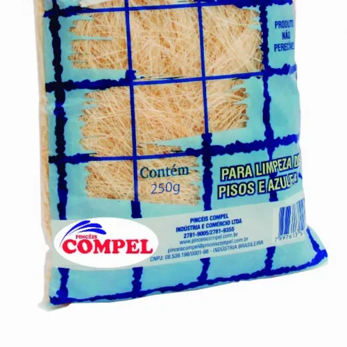 Esponja em fibra sisal para limpeza 250 g