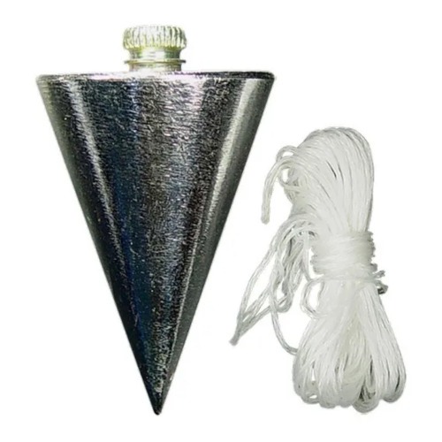 Prumo de centro em ao 300 g