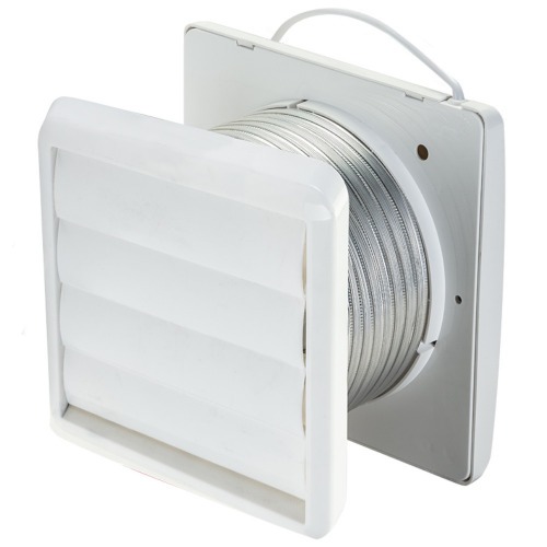 Exaustor para banheiro diâmetro de 150 mm com grade e duto KEXB-03  110V/220V Exaustor para banheiro diâmetro de 150 mm com grade e duto KEXB-03  110V/220V