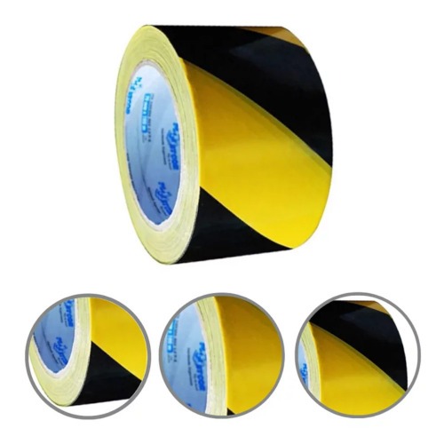 Fita zebrada para demarca��o 70 mm x 200 m - 700.00082