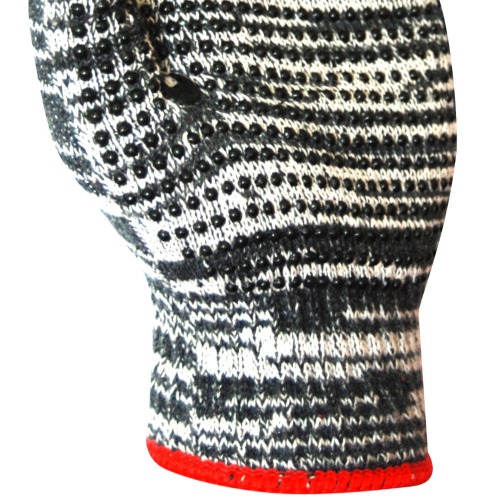 Kit 12 pares de luvas de malha mesclada tricotada 3 fios pigmentada Kit 12 pares de luvas de malha mesclada tricotada 3 fios pigmentada