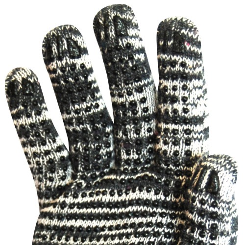 Kit 12 pares de luvas de malha mesclada tricotada 3 fios pigmentada Kit 12 pares de luvas de malha mesclada tricotada 3 fios pigmentada